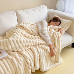 Luxury Coral Fleece Blanket for Air Conditioner