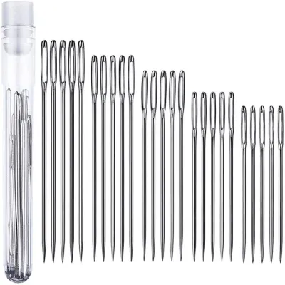 OME | DIY Large-Eye Dull Round-Tip Darning Needles for Knitting
