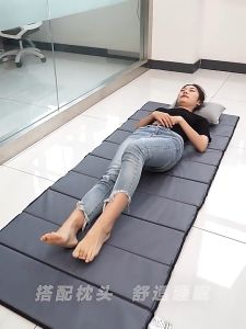 Upgraded Folding sleeping mat  Lunch Break Pad Sleeping Pad Outdoor Home Office Temporary Rest Mat Tikar Picnic Lipat 折叠睡垫