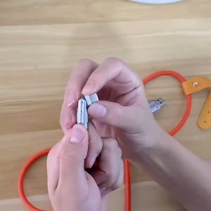 Cáp Sạc Nhanh Siêu Bền Chơi Game Xoay 180 Độ Bằng Silicon Dây Cáp Sạc Dành Cho Samsung iPhone