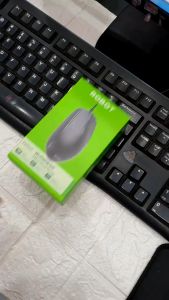 Mouse Kabel Robot M102 M-102 M 102 Wired Mouse Black 1200 DPI MURAH