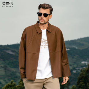 Enjeolon | Light Business Casual Turn-Down Collar Workwear Style Deconstructed Clean Fit Jacket