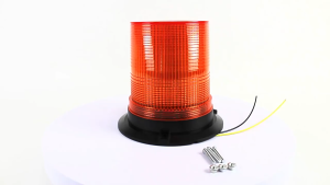 Lampu Led Rotary Beacon Blitz Strobe Peringatan Led Kuning 3 Mode – Cahaya Terang & Ukuran Besar