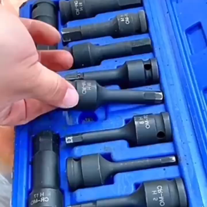 Bộ Khẩu Lục Giác & Hoa Thị M5-M19 Chân 1/2 Độ Cứng Cao Chống Gãy Vỡ