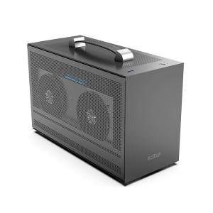 Pccooler | Portable Mini ITX A4-sized White Computer Case