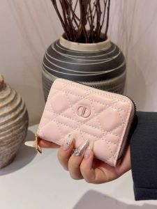 Anti-Magnetic Card Holder Womens Accordion Style Multi-Slot Diamond Grid Design Compact Wallet Korean Style PU Leather