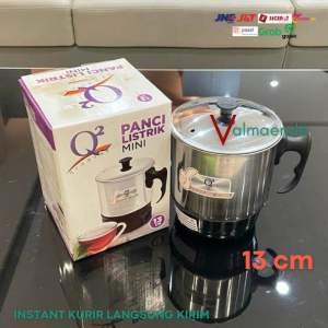 Mug Listrik Panci Listrik Teko Listrik 1.150ml Stainless Steel Pemanas Air Q2 8013