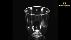 Gift Box of 2 (150 ml) Borosilicate Double Wall Glass Cups