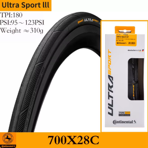 Continental | Continental ULTRA SPORT III Road Tire 700 23C 25C 28C Road Clincher Foldable Tire Bike Parts