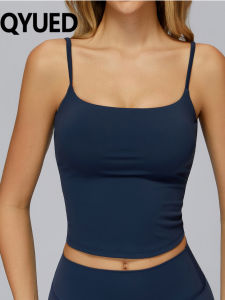 QYUED | Female Sport Vest with Chest Padding