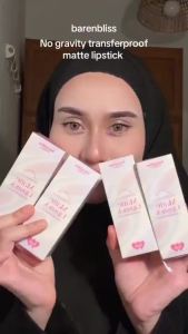 [BUNDLE] BNB barenbliss No Gravity Transferproof Matte Lipstick Duo [16H Breathable Wear & Lip Serum Infused] 3g+3g