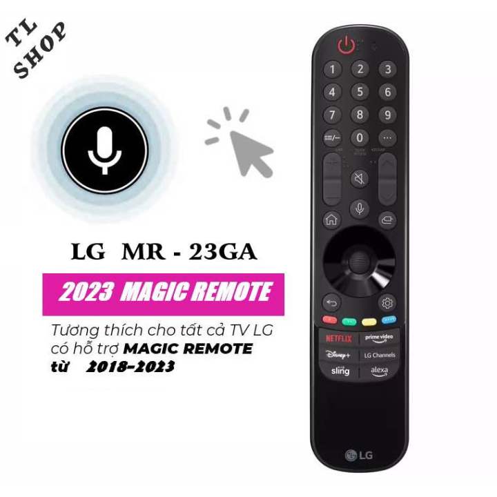 Điều khiển tivi Hãng LG giọng nói 2023 Remote LG MR23 các dòng