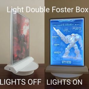 Rechargeable A4 Desktop Double-sided Advertising Slim LED Light Box Stand