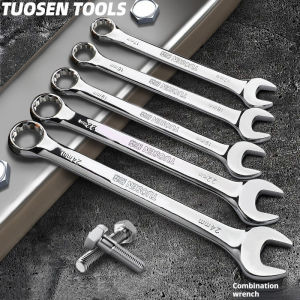 7-36mm Combination Wrench Metric Plum Blossom Ring Open-ended Spanner Hardware Parts Automotive Repair Wrench Hand Tools