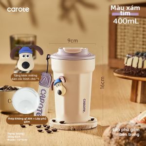 CAROTE | Cốc Giữ Nhiệt Lót Sứ Cho Nữ