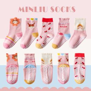 ZHIYADU | Non-slip Learning Walking Socks for Girls