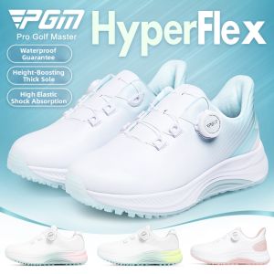 PGM GOLF | Waterproof Slip Resistant Height Increasing Womens Golf Shoes