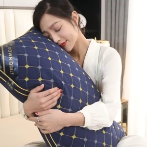 【Buy 1 Get 1 Free】  Authentic New Upgraded Starry Printed Pillow Fluffy High Rebound Fiber Skin-Friendly Spine Support Sleep Pillow for Bedroom Living Room Daily Rest