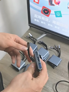 Taffware Kabel Adapter 3 in 1 USB Type C To HDMI 4K USB 3.0 TYPE C