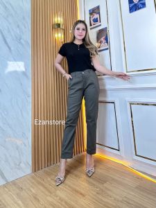 CELANA CHINOS WANITA PREMIUM //BAGGY PANTS KATUN TWILL STREET