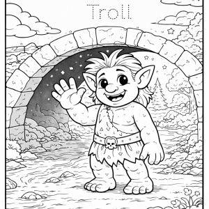 Alphabet Trace and Color Worksheets for Kids – Fantasy ABC Letter Tracing and Coloring Pages A–Z 26 Pages A4 No Cover