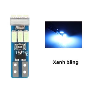 10 Chiếc T5 3014 9SMD Xi Nhan CANBUS Bóng Đèn LED 12V Cho Bảng Điều Khiển Xe Ô Tô Đồng Hồ Đo Đèn Chỉ Báo Cảnh Báo Nhạc Cụ Cụm Đèn