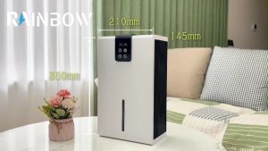 Rainbow 4L dehumidifier Mute dehumidifying drying and drying air purifier in small household hygroscopic bedroom with remote control