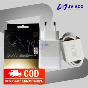 CHARGER XIAOMI FAST CHARGING TYPE C 55W TURBO CHARGING MDY12EA ORI