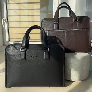 Cặp Văn Phòng Cặp Da Công Sở Cao Cấp PUANDA 7199 Chất liệu Da Cao Cấp Đựng Laptop 15inhChống nướcVệ sinh dễ dàng