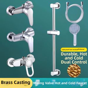 Bathroom Shower Set Wall Mounted Mixer Valve