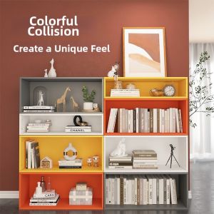 TULANGMAO | Free-Combination Bookshelf Display Storage