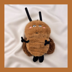 Cute Plush Cockroach Airpods4 Protective Case Wireless Bluetooth Apple pro Earphone Shell Second Generation Third Generation Aipods2 Airpodpro Fourth Generation Fifth Box