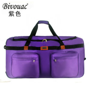 Oxford Canvas Travel Suitcase Large Capacity 32 Inch Luggage Bag for Men And Women Going Abroad with Lock And Single Wheel