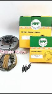 Mangkok Ganda & Kampas Ganda Jupiter Z1 Force Fi 1DY 20T Original NPP