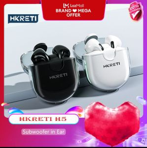HKRETI Wireless Bluetooth Headphones Sports Dual Stereo Noise Cancelling Waterproof TWS Earbuds Touch Long Standby Compatible with Samsung iPhone Huawei OPPO Xiaomi Vivo