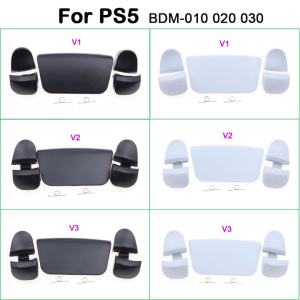 Bộ Phụ Kiện Tay Cầm PS5 - Màu Đen Trắng Bao Gồm Nắp Pin Touchpad & Nút Bấm Tương Thích Với Các Model V1 V2 V3