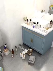 IBED Xe đẩy Spa 3-4-5 tầng sắt mắt lưới đa năng Có bánh xe dễ dàng di chuyển