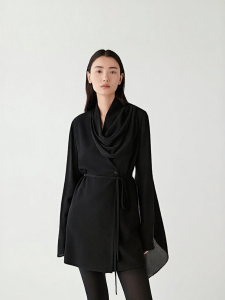 ICICLE | Silk Ghost Crepe Jacket