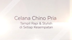 Celana Panjang Chino Dengan Tali Pinggang