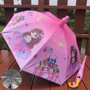 Automatic Water-Proof Elsa Cartoon Umbrella