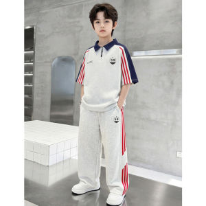 LIREGONGZHU | Summer Thin Boys Sporty Stylish Short Sleeve Outfit