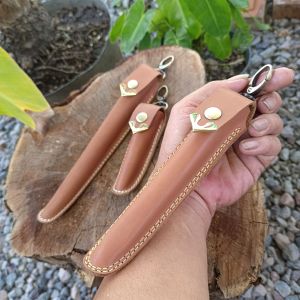 sarung pipa once kulit asli untuk ukuran pipa panjang 8cm-20cm.dim 15cm-25cm