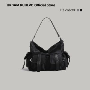 URCDN RDALVO | Casual Stylish Multi Pocket Nylon Tote Bag
