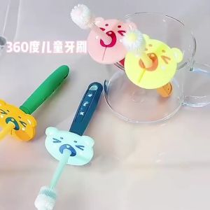 Lakuku - Sikat Gigi Baby 360° derajat toothbrush bulu nano lembut segala arah