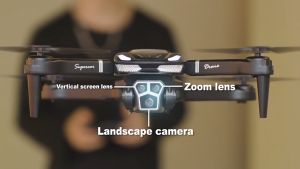 ⭐100% Imported 2025 Tahun⭐S19 kamera udara Drone jarak Tiga tembakan Kamera definisi tinggi 8K 8juta piksel/pemosisian sinyal super 5G/rotasi omni-directional 360 °Menghindari rintangan(Quadcopter Drone Drone Kamera jarak jauh Drone jarak Kamera HD Drone)