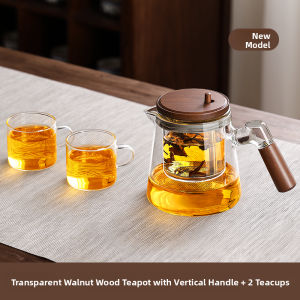 PAKCHOICE | Separate Tea and Water Cup Home Glass Liner Teapot