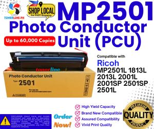 MP2501 Photo Conductor Unit PCU Compatible with Mp1813 1913 2013 2001 2501