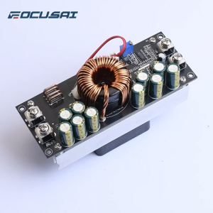 1500W 50A โมดูลลดแรงดันไฟฟ้า DC15V-90V ถึง DC2.5V-72V โมดูลไฟฟ้าลดแรงดันไฟฟ้าแบบปรับได้ โมดูลไฟฟ้าแรงดันคงที่
