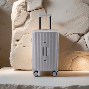 TRAVELCUL กระเป๋าเดินทาง 20/24/26/28/30 นิ้ว กระเป๋าล้อลาก กระเป๋าทรงถัง ความจุขนาดใหญ่ LUGGAGE