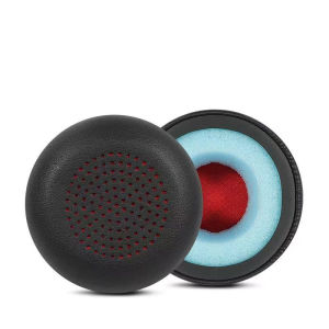 1 Pair Replacement foam Ear Pads for Plantronics UC B825 5220 5210 7225 Leather Earphone Cushion Cover Sponge Earmuffs